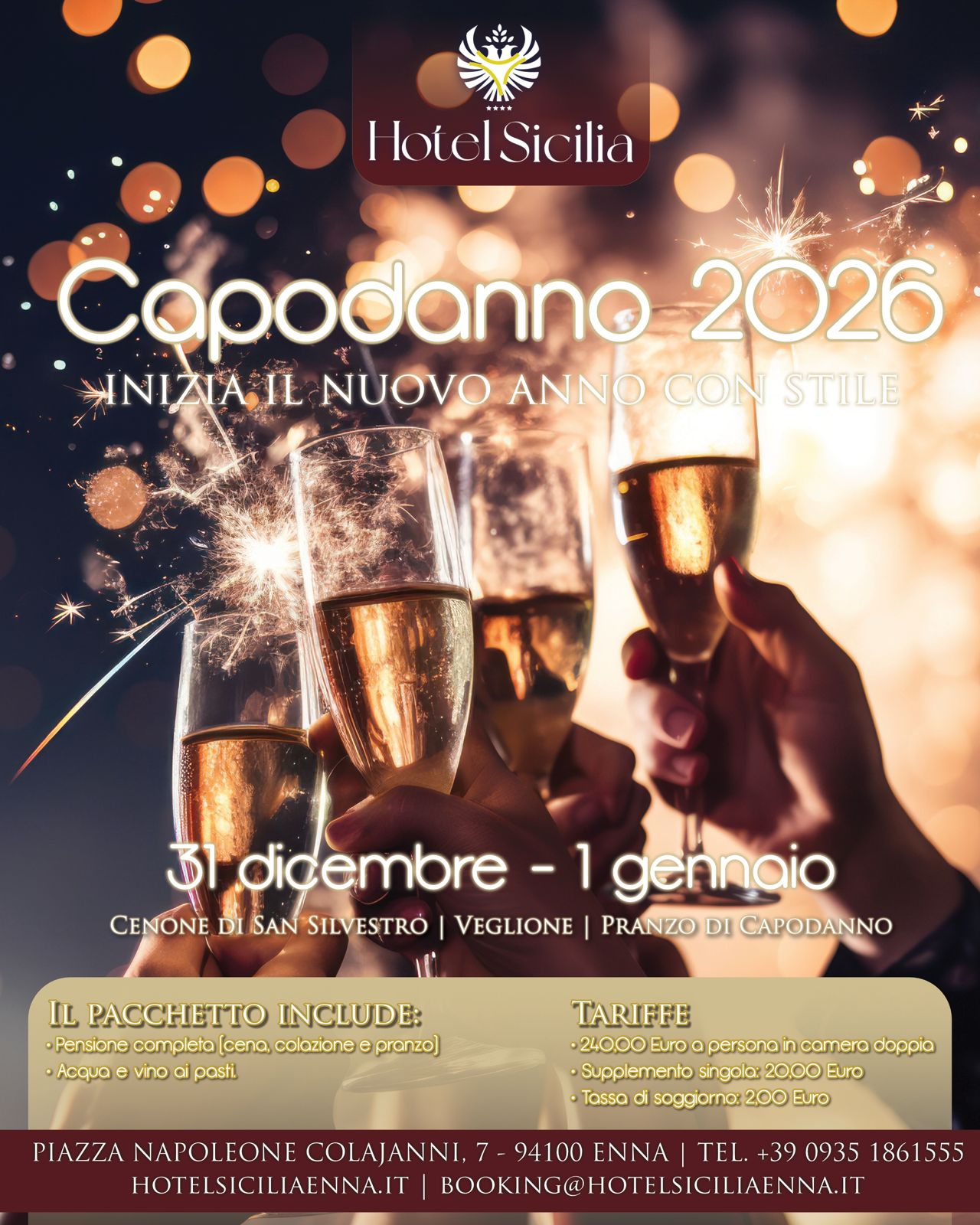 Capodanno Hotel Sicilia